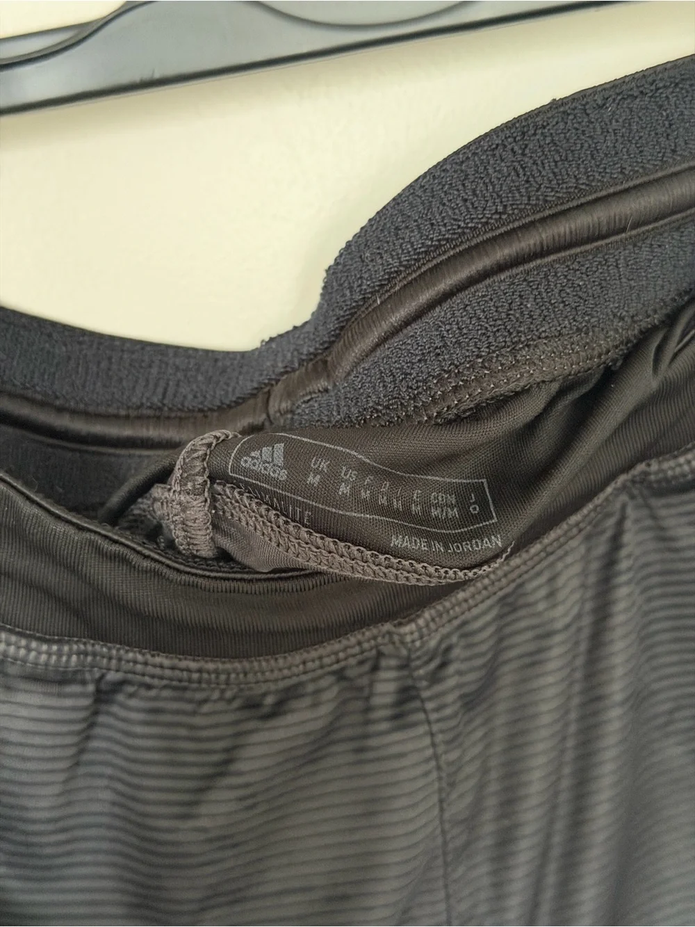 Adidas Men's Climalite 3-Stripe Basketball Shorts Black Tonal Graphic Size M